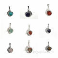 2016 Trendy Products Semi Precious Stone 15MM Sphere Dragon Claw Pendant